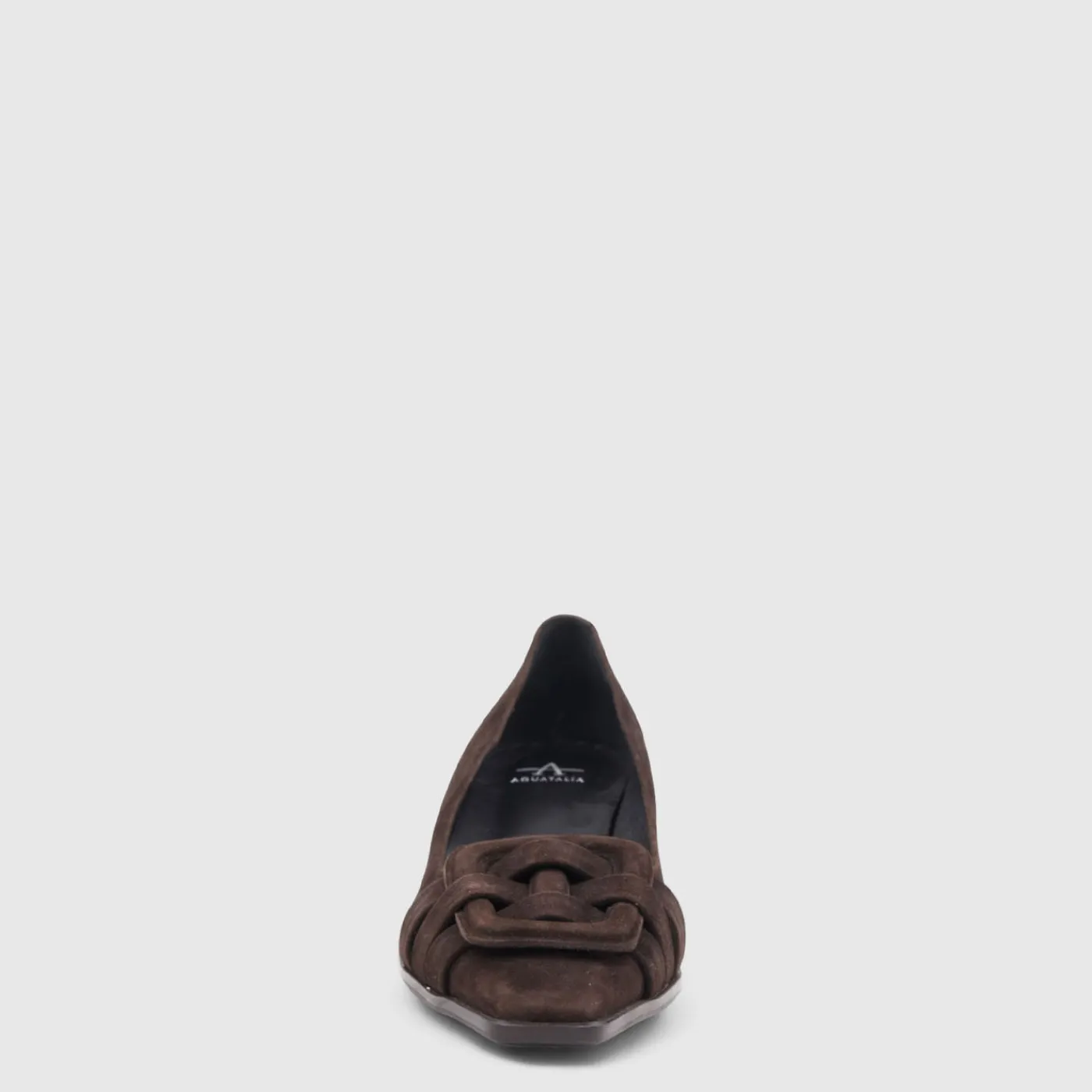 Heels*Aquatalia Aloha Espresso suede