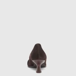 Heels*Aquatalia Aloha Espresso suede