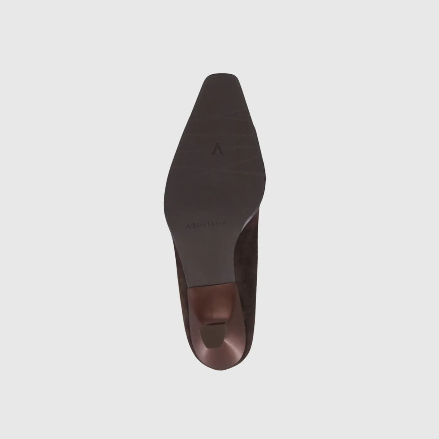 Heels*Aquatalia Aloha Espresso suede