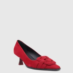 Heels*Aquatalia Aloha Cherry suede