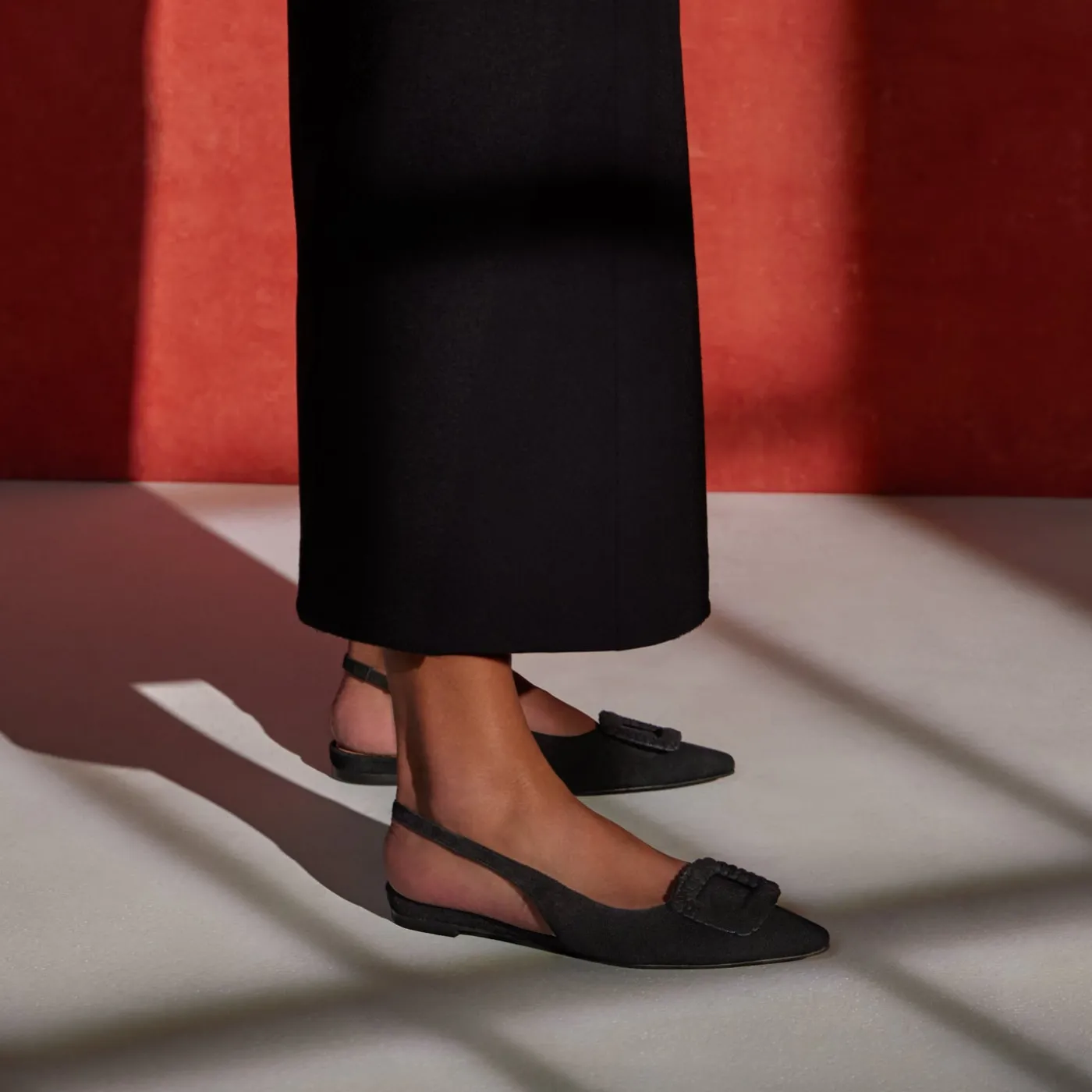 Flats*Aquatalia Janetta Black