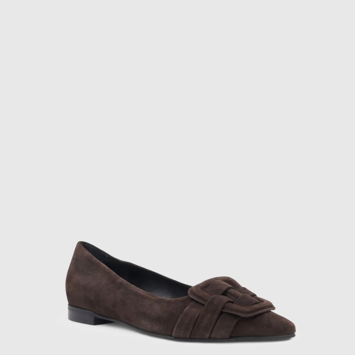 Flats*Aquatalia Jojo Espresso suede