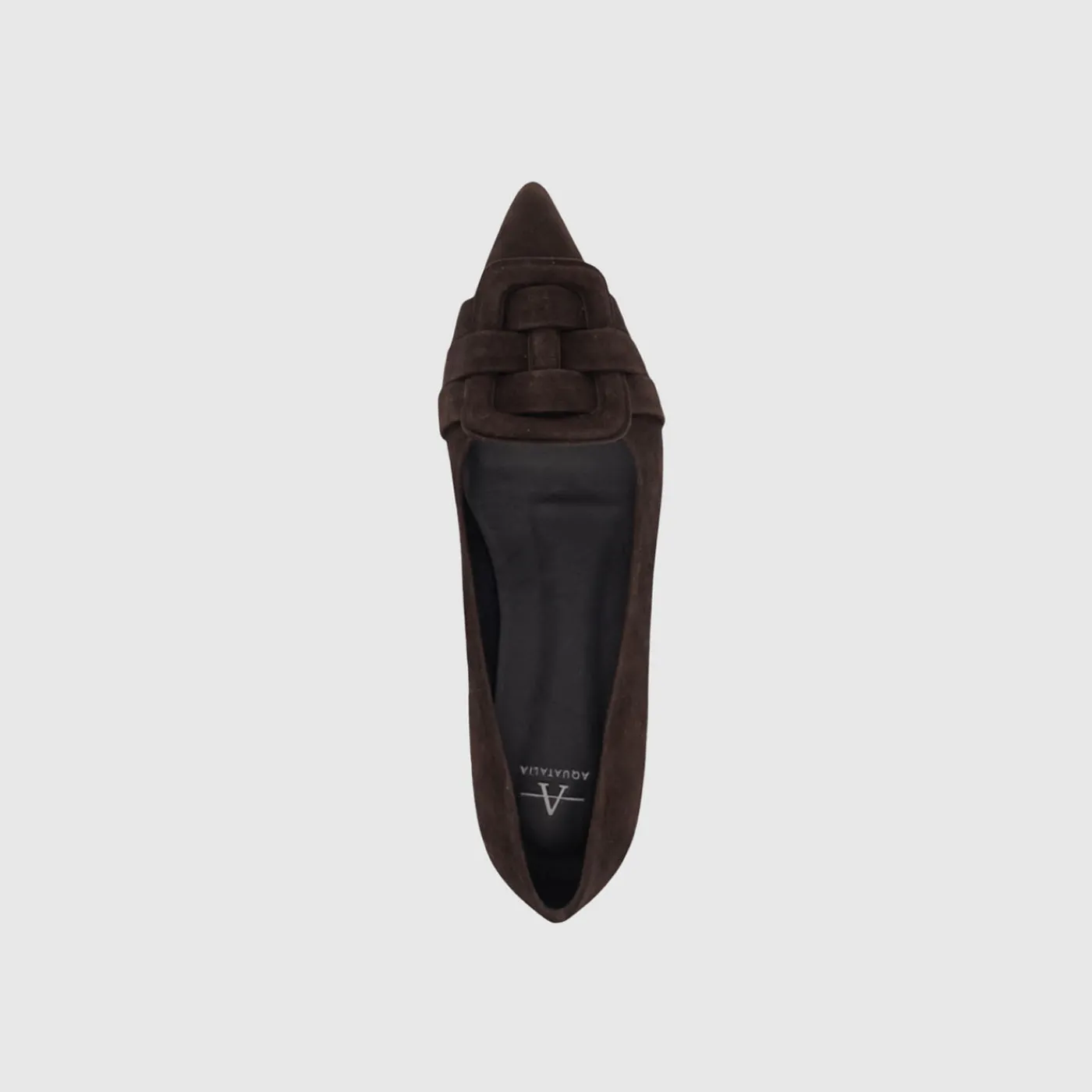 Flats*Aquatalia Jojo Espresso suede