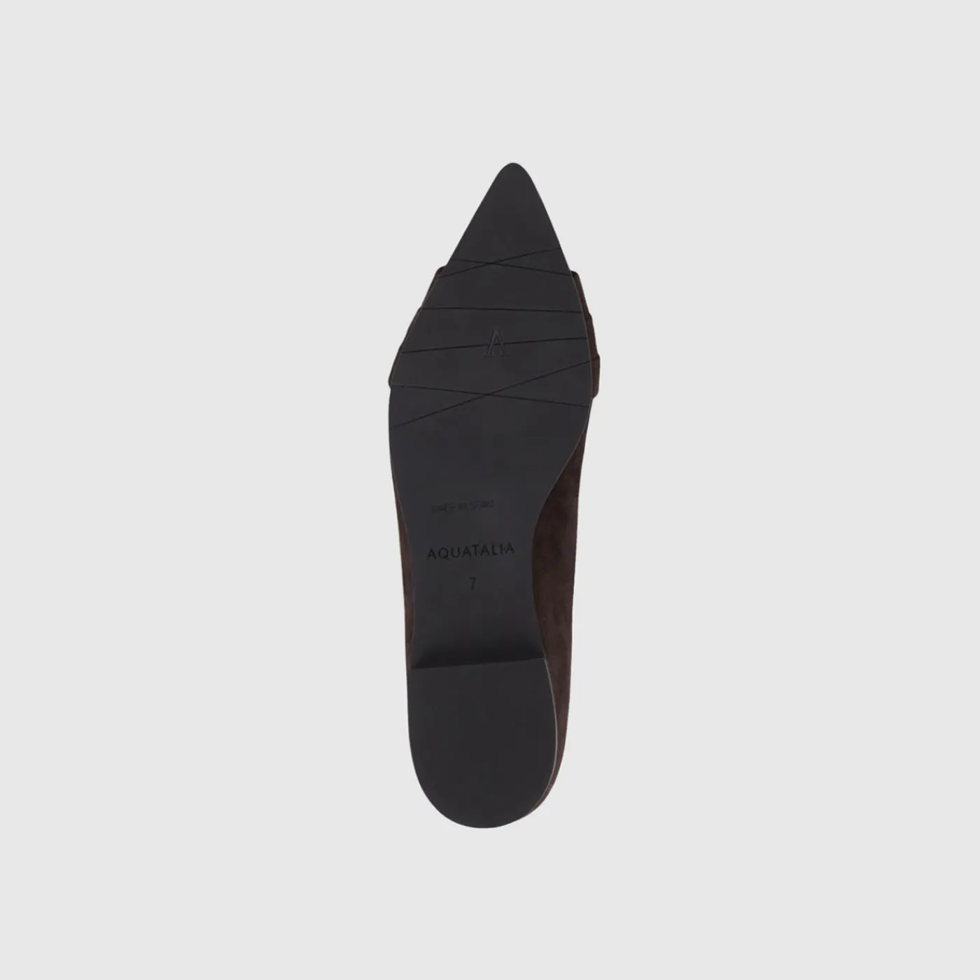 Flats*Aquatalia Jojo Espresso suede
