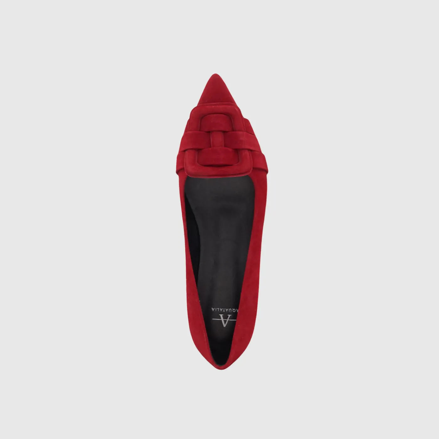 Flats*Aquatalia Jojo Cherry suede