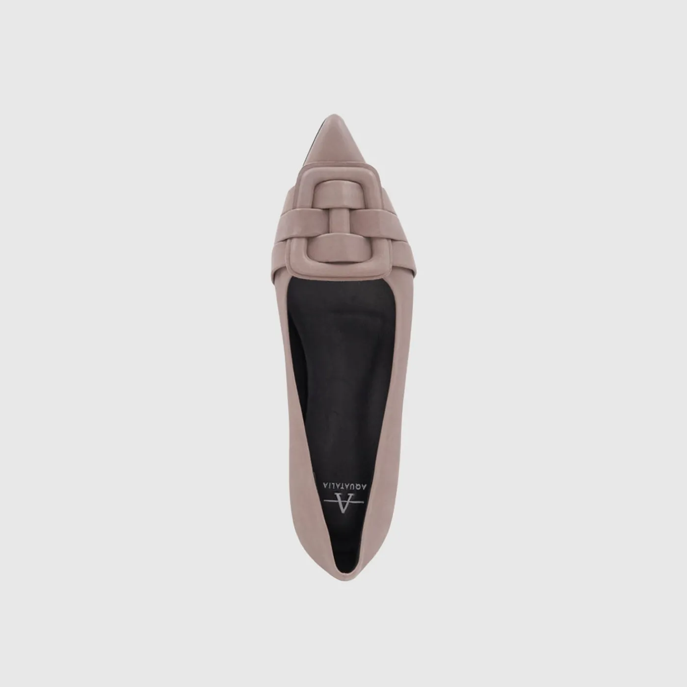 Flats*Aquatalia Jojo Taupe leather