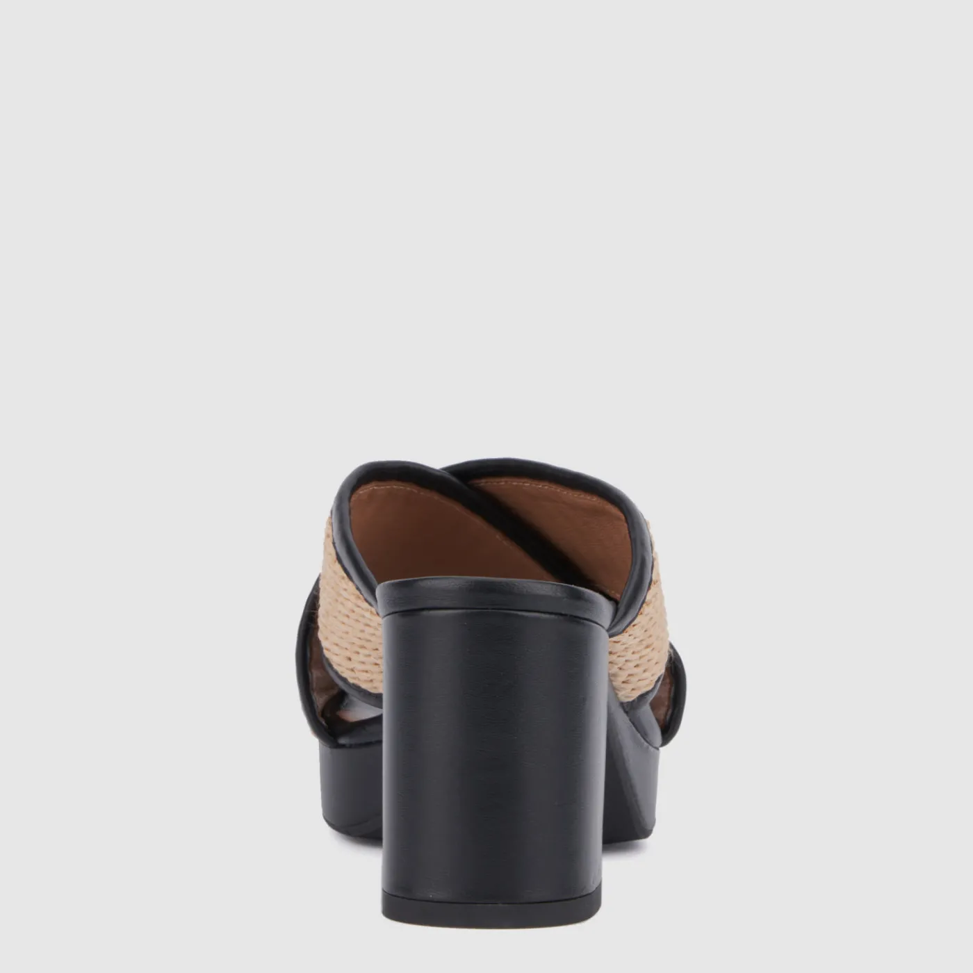 Heels|Sandals*Aquatalia Madyson Raffia black nappa