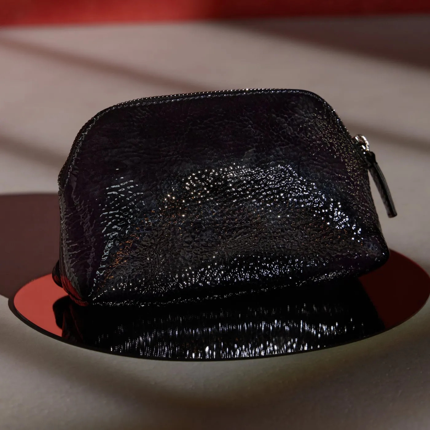 Accessories*Aquatalia Medium Zip Wristlet Black
