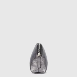 Accessories*Aquatalia Medium Zip Wristlet Silver
