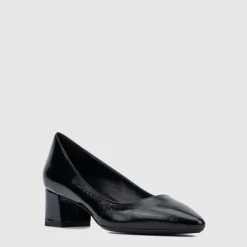 Heels*Aquatalia Pasha Black patent leather
