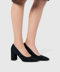 Heels*Aquatalia Peony Black suede