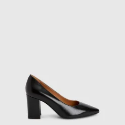 Heels*Aquatalia Peony Black leather