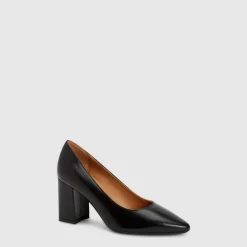 Heels*Aquatalia Peony Black leather