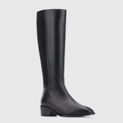 Boots*Aquatalia Ricarda Black leather