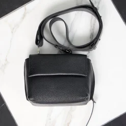 Accessories*Aquatalia Soho Crossbody Black pebbled